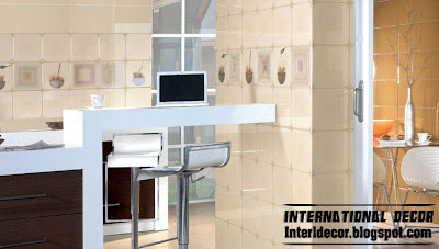 Interior Decor Idea: Contemporary kitchens wall ceramic tiles ...
