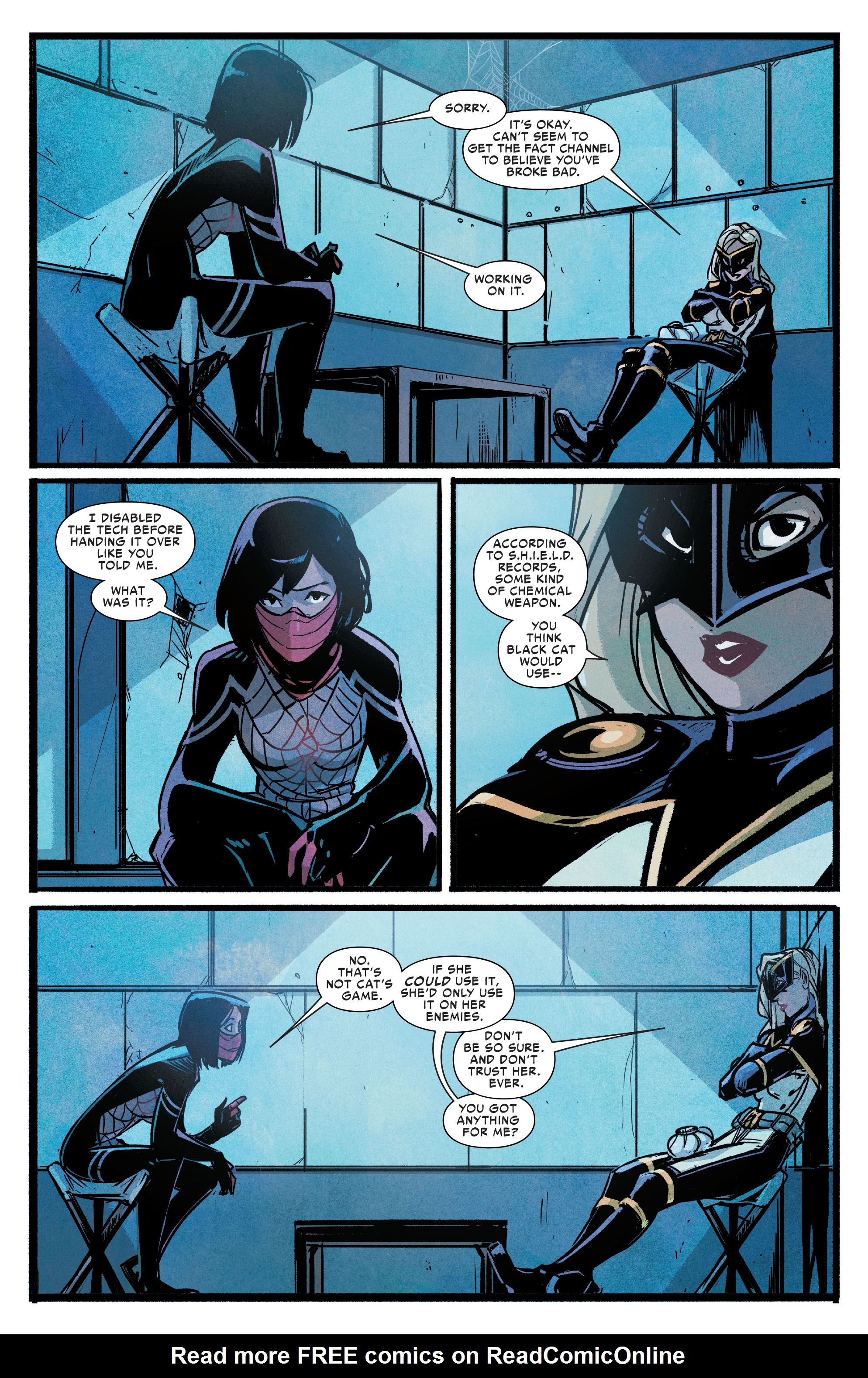 Read online Silk: Out of the Spider-Verse comic -  Issue # TPB 1 (Part 3) - 33
