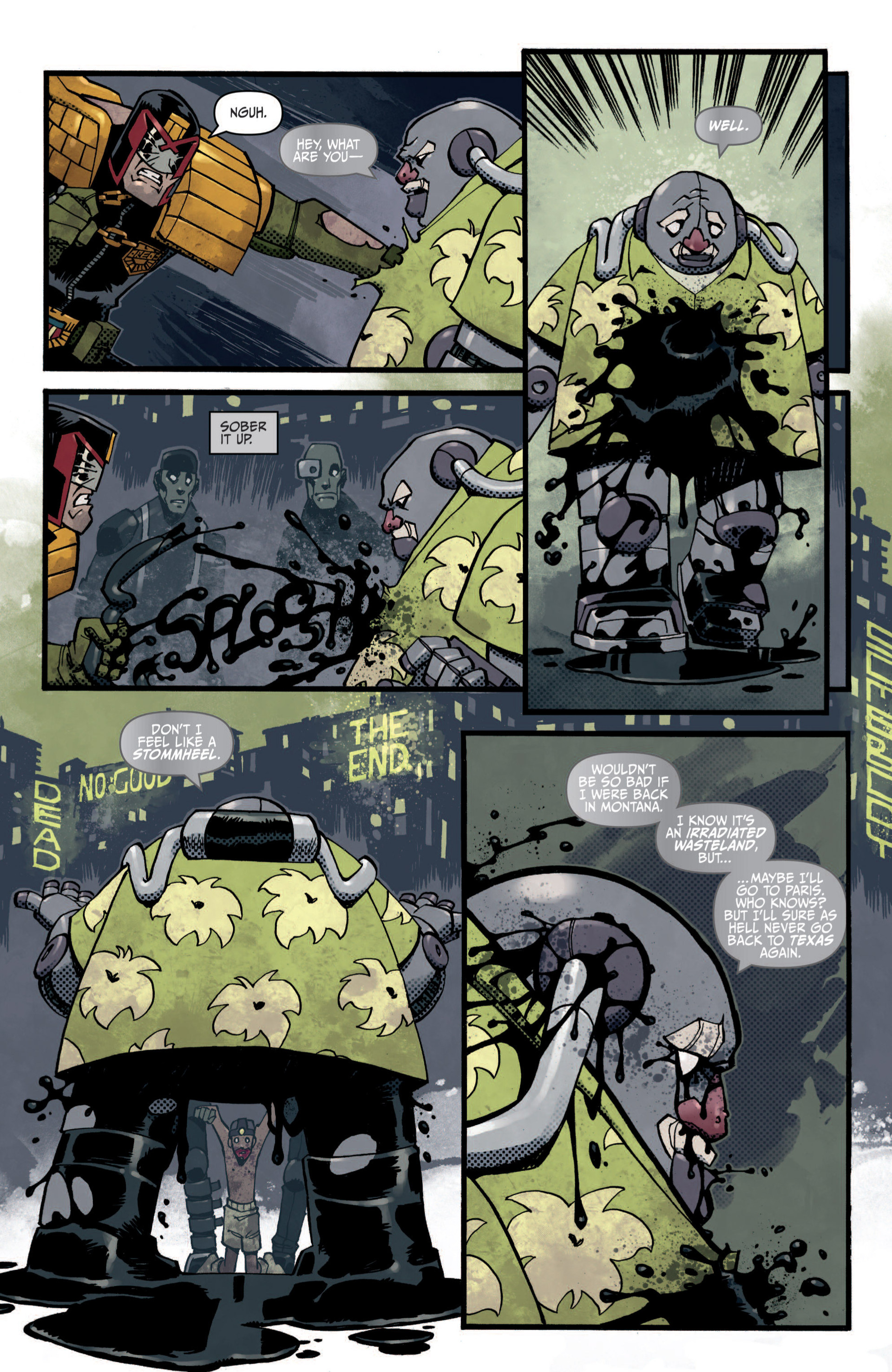 Read online Judge Dredd (2012) comic -  Issue #6 - 4