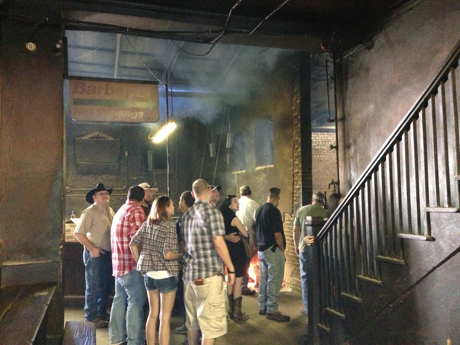 Man Up Tales of Texas BBQ™ The rest from Smitty's Market (Lockhart, TX)