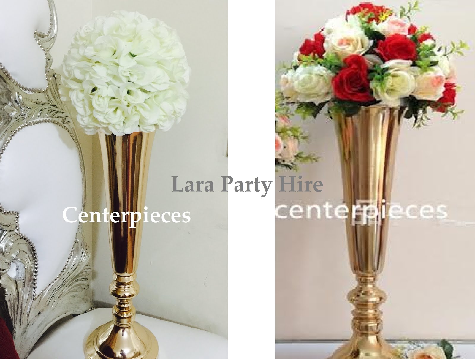Lara Party Hire Crystal Chandelier Table Centerpiece €30