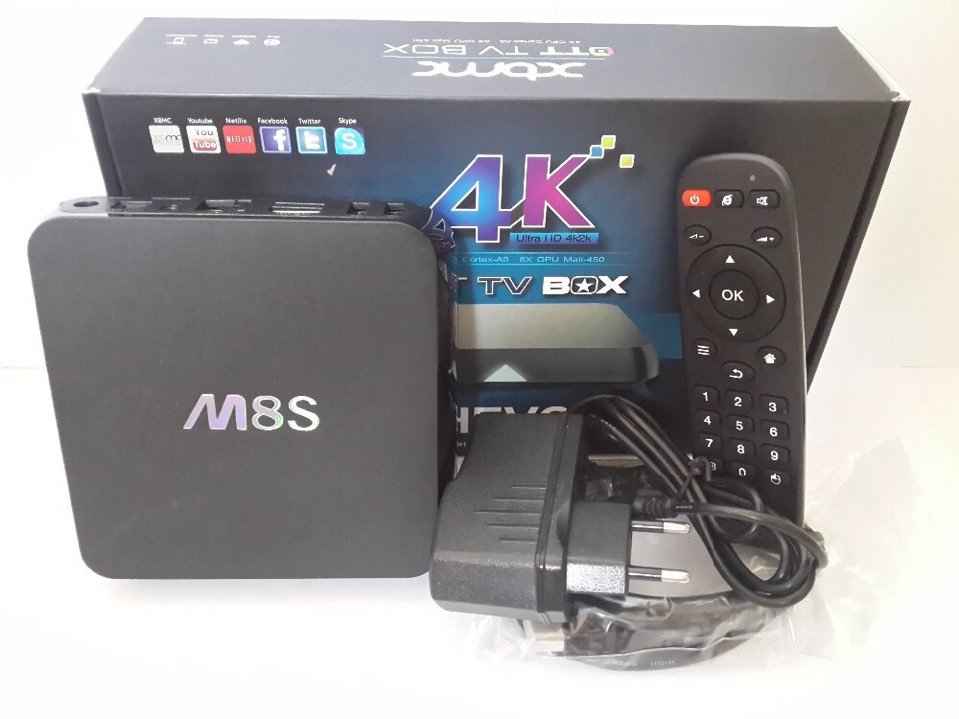 Android Tivi Box M8S RAM 2GB giá sỉ và lẻ rẻ nhất