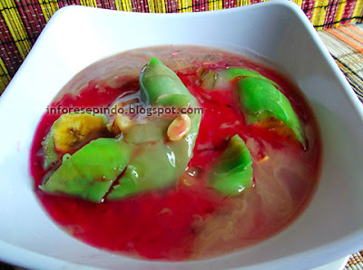 Resep Es Pisang Ijo Cara Membuat Es Pisang Ijo Resep Asli Makasar