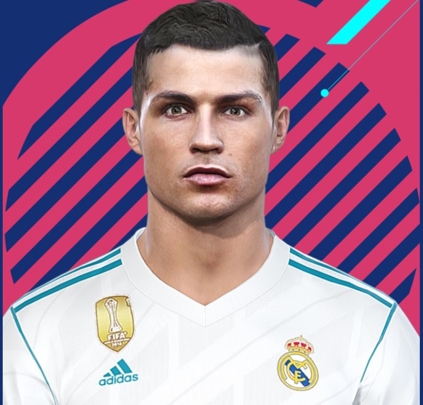 Cristiano Ronaldo Face - Pro Evolution Soccer 2012 at ModdingWay