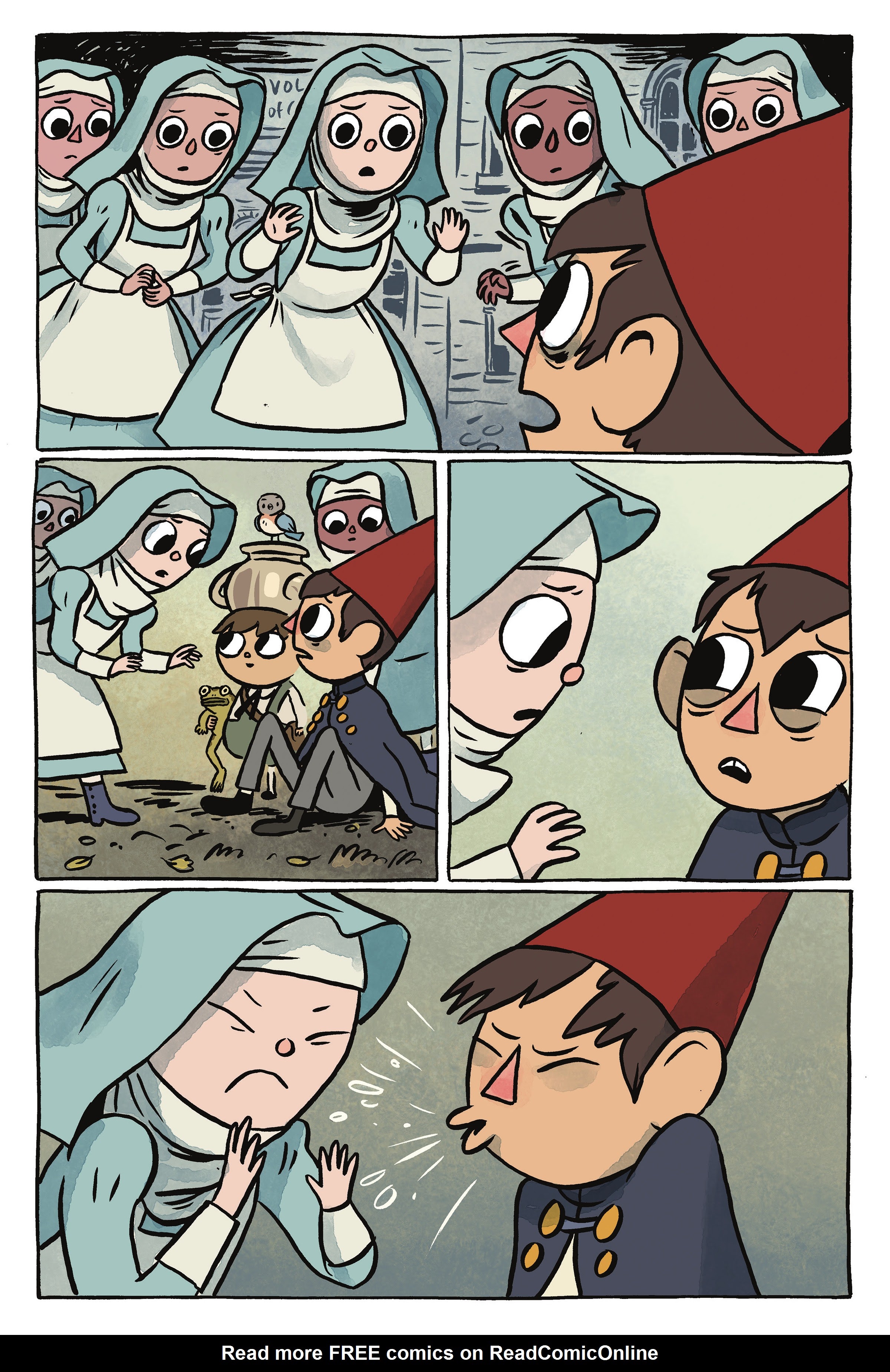 Read online Over the Garden Wall: Benevolent Sisters of Charity comic -  Issue # TPB - 32