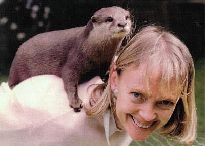 Sophie Neville, the girl with a tame otter