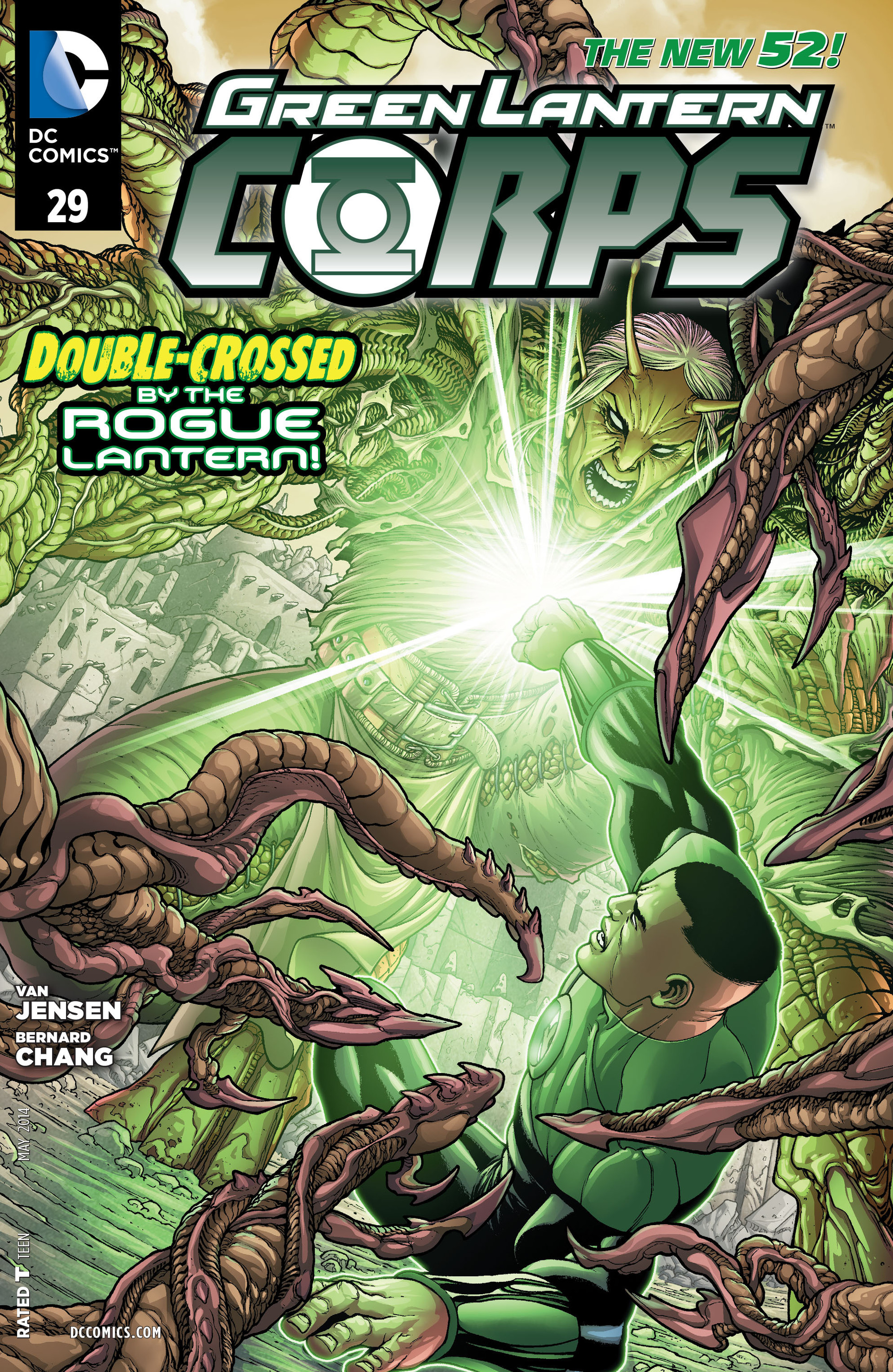 Read online Green Lantern Corps (2011) comic -  Issue #29 - 1