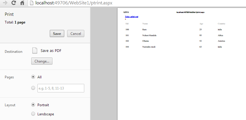 How to Perform Insert,Edit,Update,Delete,Cancel and Print operations in ...