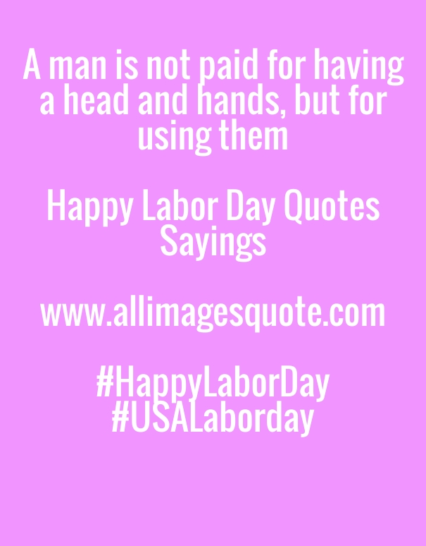 USA Labor Day Slogan, Happy Labor day Wishes Quotes All Images Quote