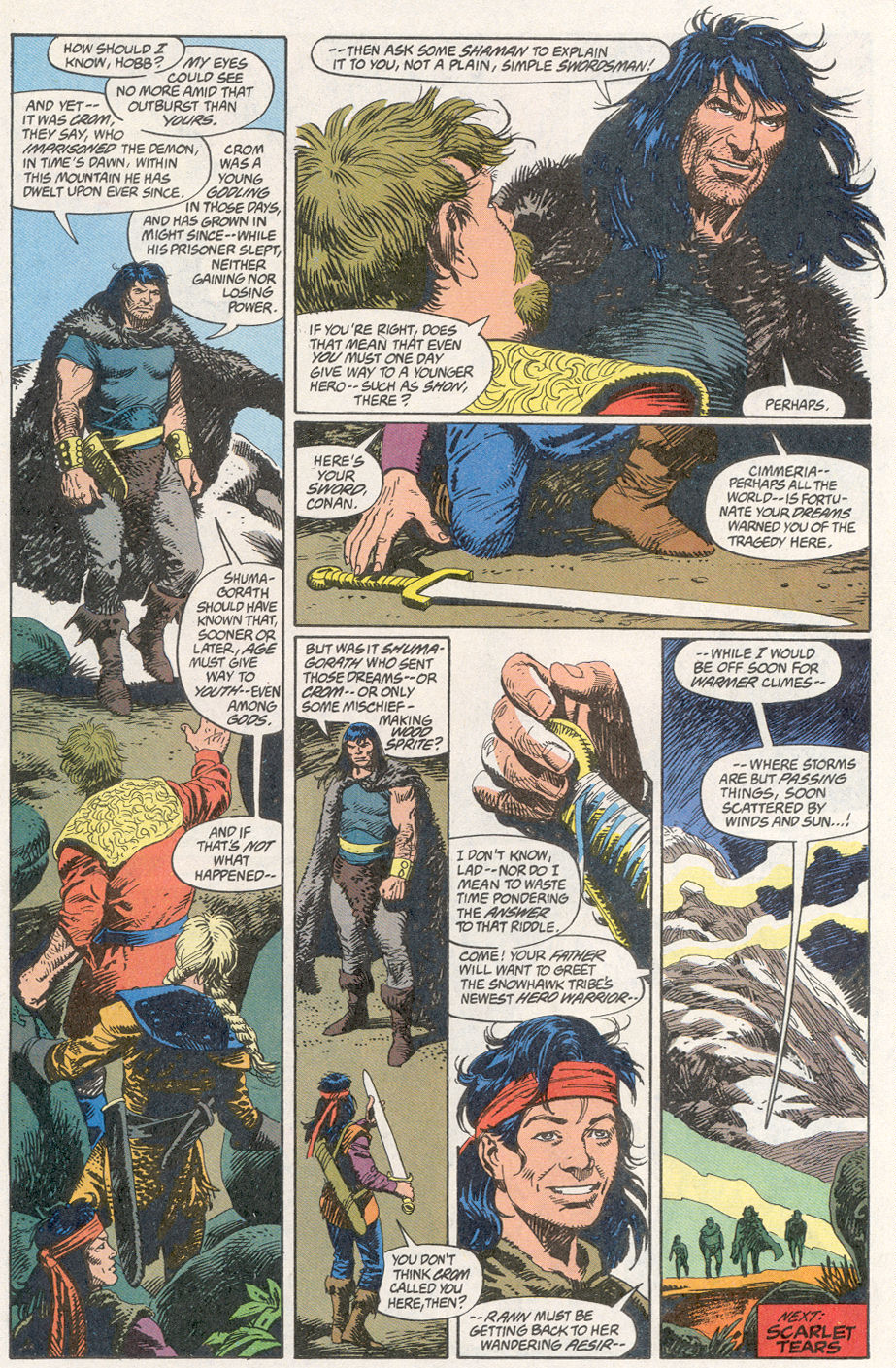 Read online Conan the Barbarian (1970) comic -  Issue #260 - 23