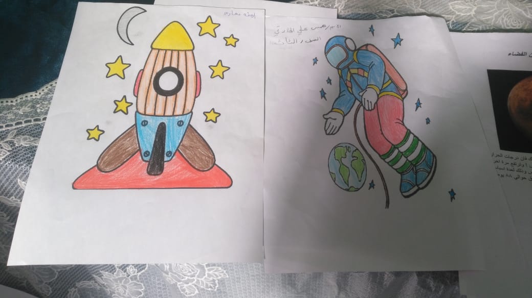 تحفيظ القرآن بصامطة بشأن إختتام تفعيل إسبوع الفضاء تحت شعار الفضاء يوحد العالم بمجمع تحفيظ القران