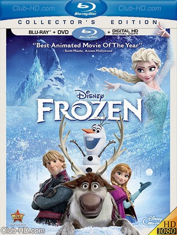 Frozen (2013) 1080p BDRip Dual Latino-Inglés [Subt. Esp] (Animación)