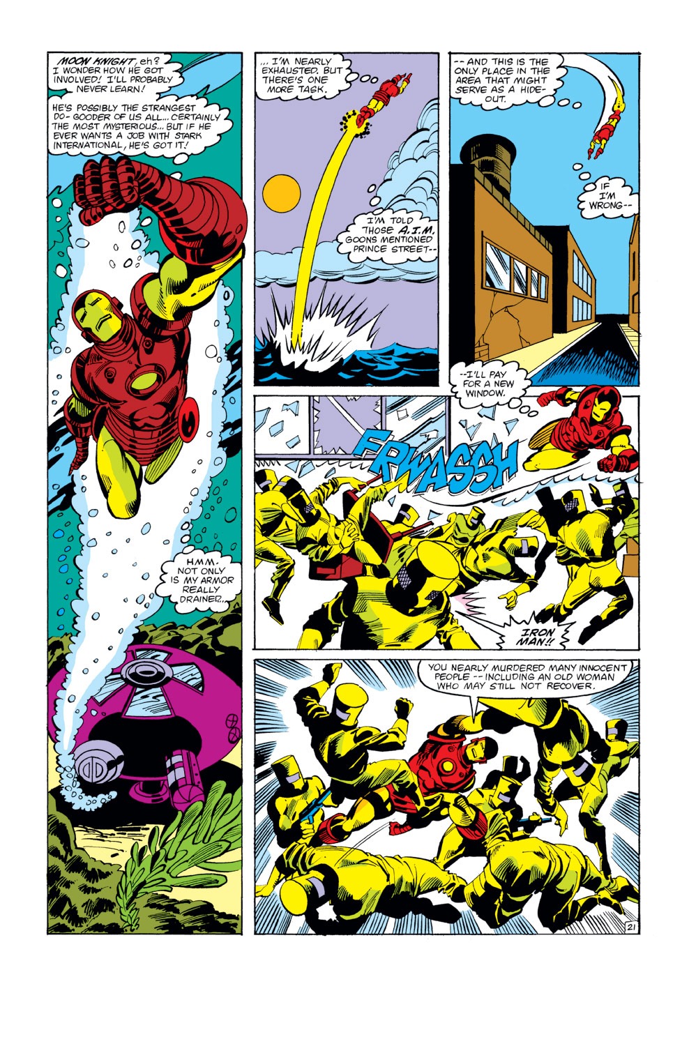 Read online Iron Man (1968) comic -  Issue #161 - 22