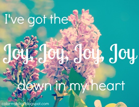 Color My Bliss May Your Heart be Filled with JOY!