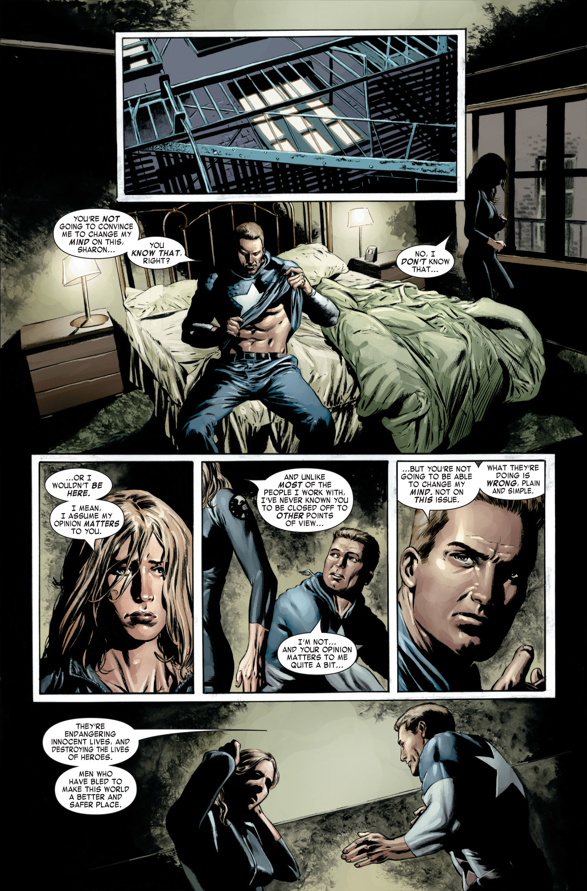 Read online Captain America (2005) comic -  Issue #22 - 13