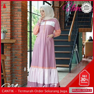 Jual RRJ053D220 Dress Mimi Dress Wanita Sk Terbaru Trendy BMGShop