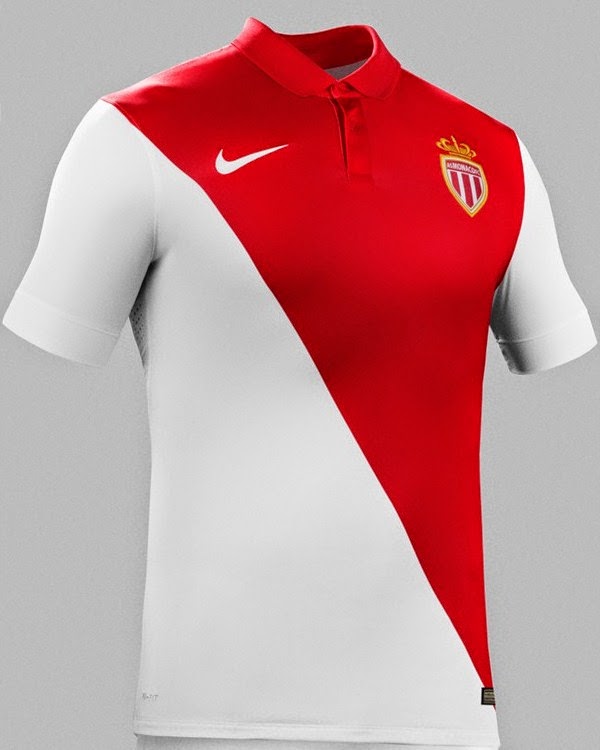 Camiseta Nike del AS Mónaco 2014/15