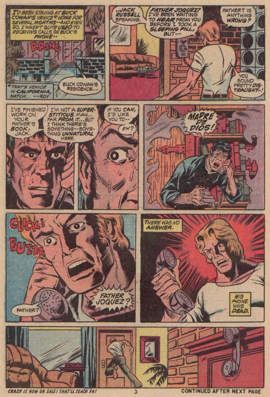 Read online Werewolf by Night (1972) comic -  Issue #3 - 4