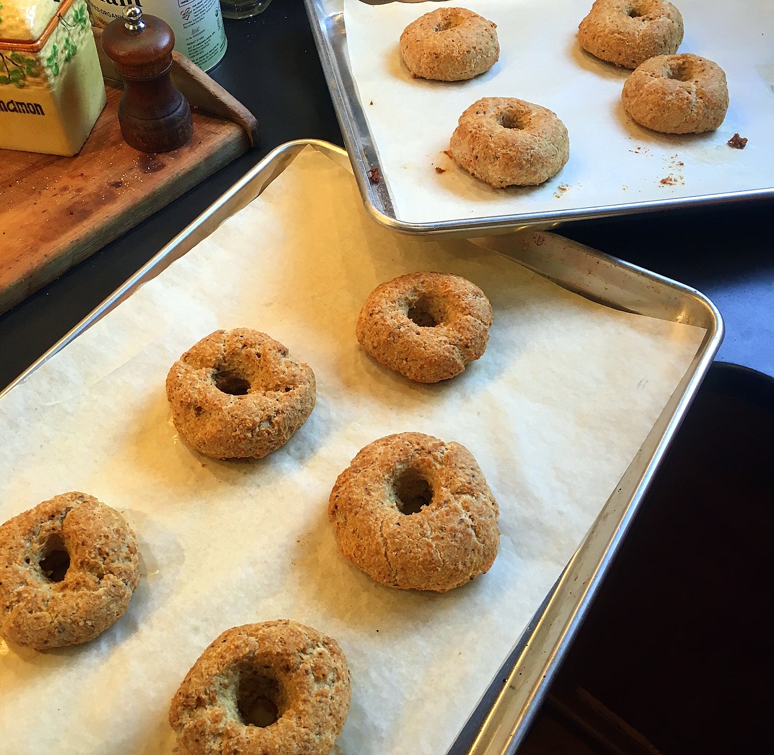 A Cake Bakes in Brooklyn Bee's Matzo Meal Bagels