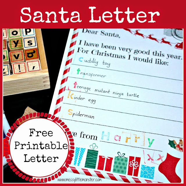 free printable santa letter - Christmas advent countdown. free printable santa letter - Christmas advent countdown.