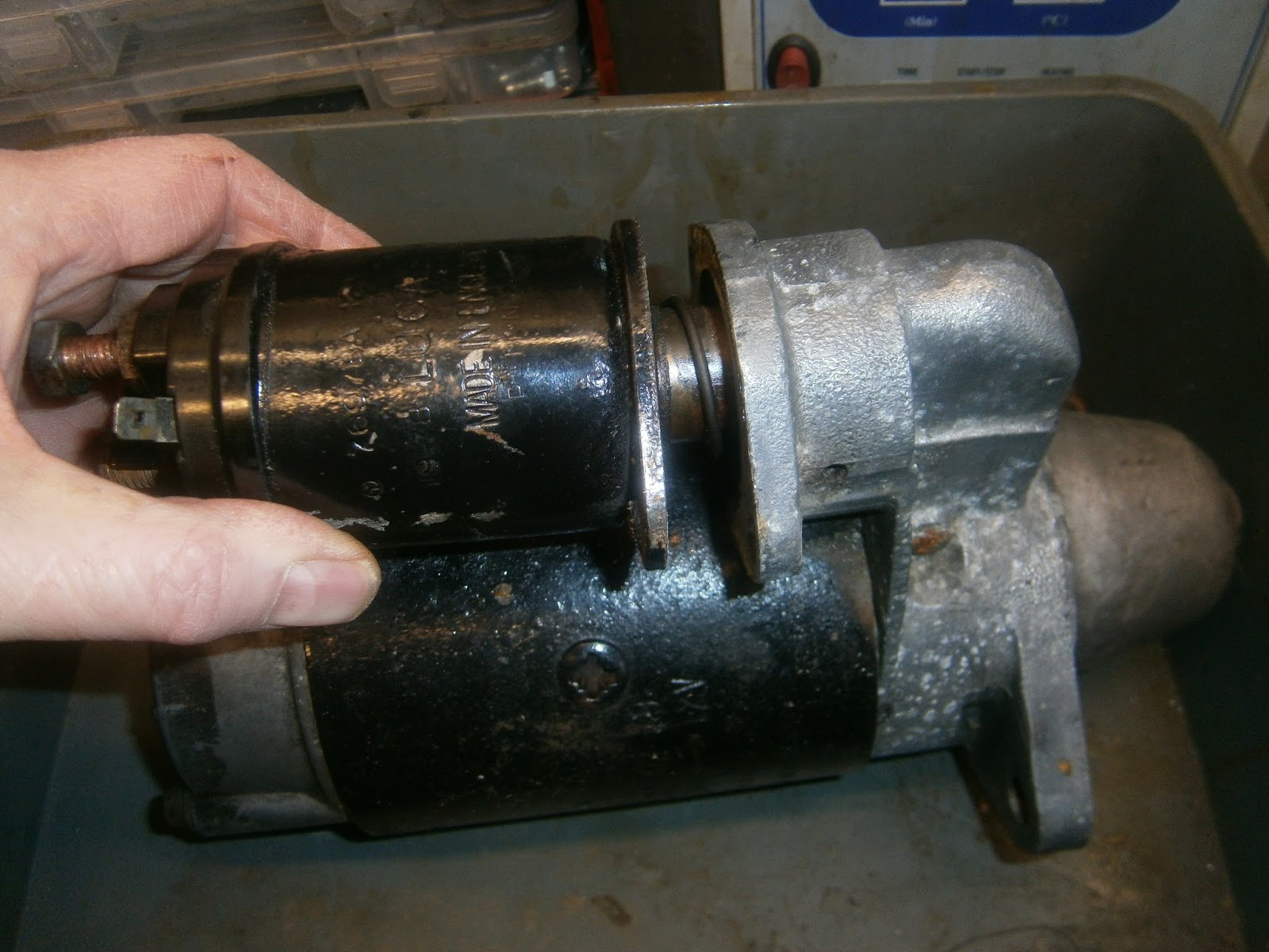 Lotus Excel Restoration The Lucas 3M100 starter motor revisited.