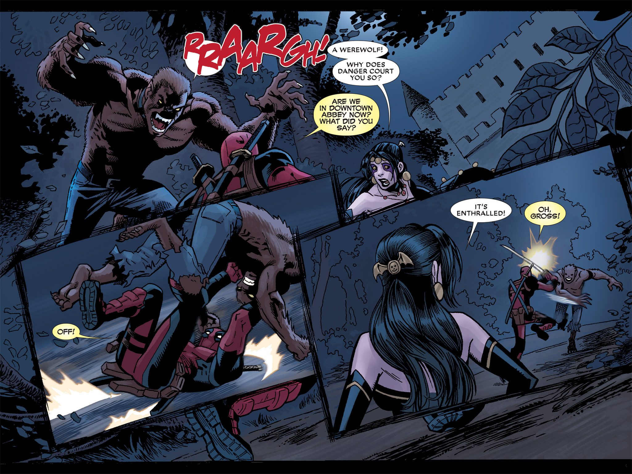 Read online Deadpool: Dracula's Gauntlet comic -  Issue # Part 6 - 26