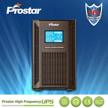 Prostar high frequency online ups system 1KVA with 12v ups battery