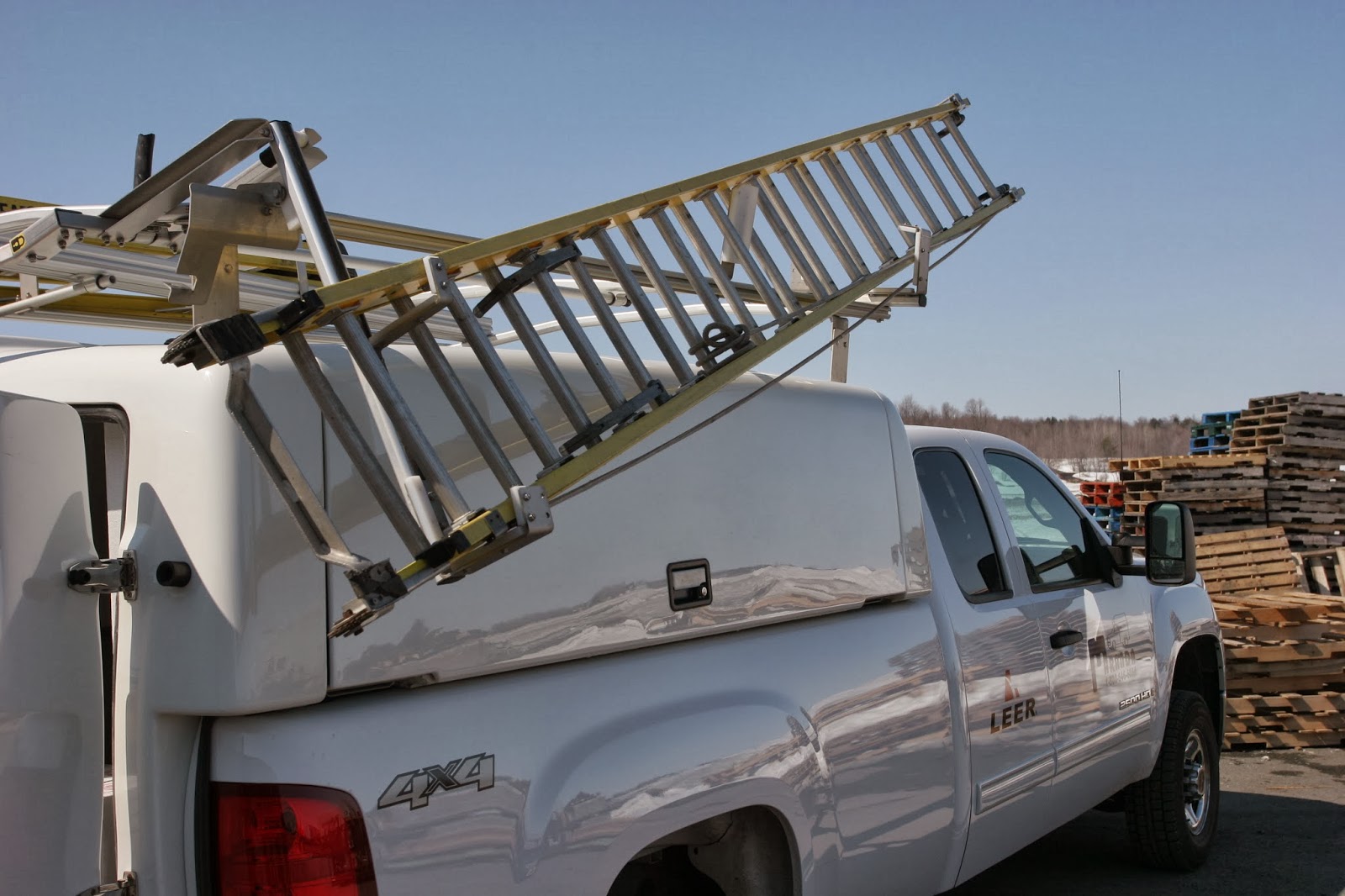 Hydraulic Ladder Rack for Pickup Truck