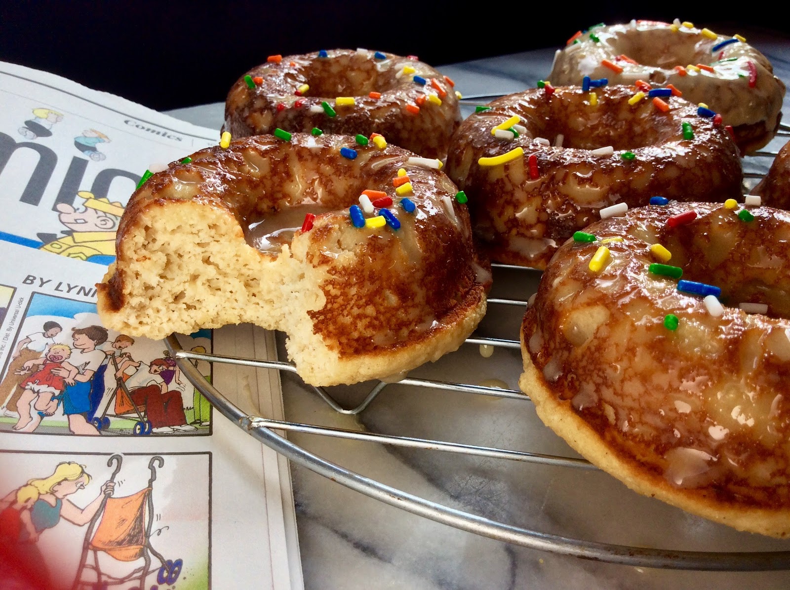 Food Fitness by Paige Maple Brown Sugar Donuts