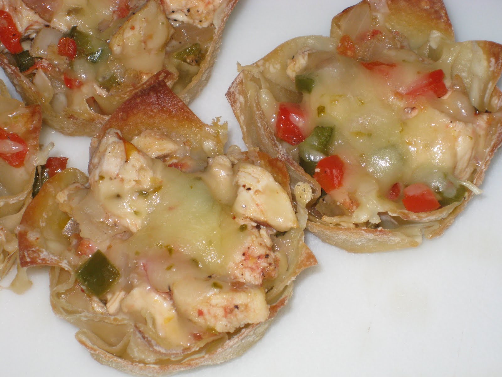 Bonz Blogz Spicy Chicken and Pepper Jack Wontons