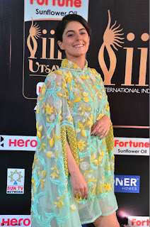 Isha Talwar in Transparent Cute Small mni dress at IIFA Utsavam Awards 2017  Day 2    HD Exclusive Pics 02