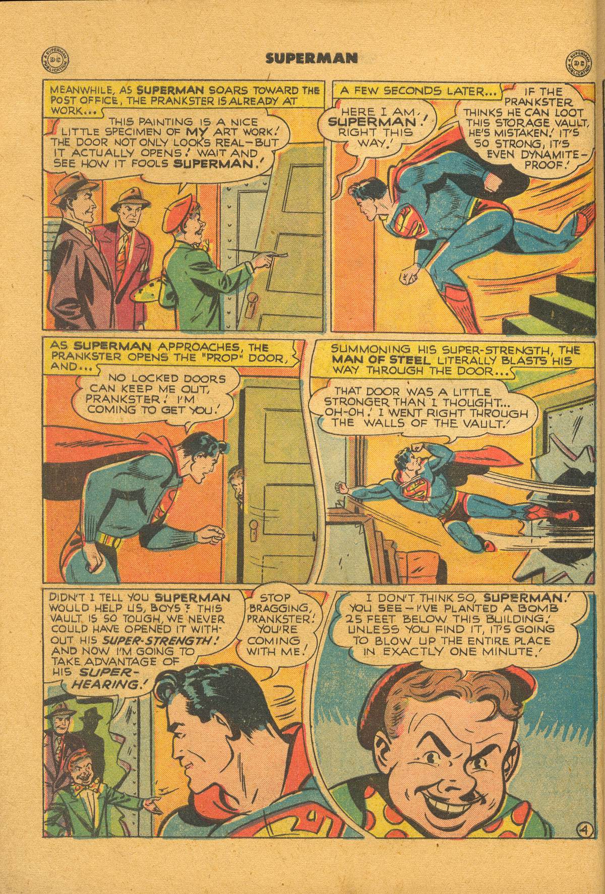 Read online Superman (1939) comic -  Issue #56 - 6