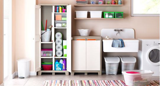 Marzua: Armarios de lavandería