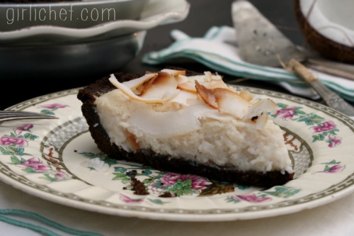 Coconut No-Cream Pie #dairyfree