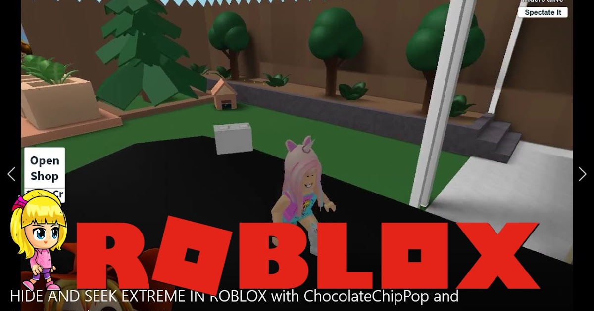 Chloe Tuber Roblox Hide And Seek Extreme Gameplay Playing With