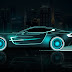 Carro Neon Arte Digital