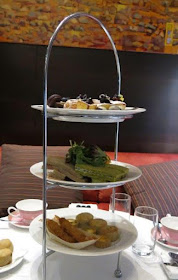 High Tea at the Intercontinental - Rialto: savoury and sweet treats