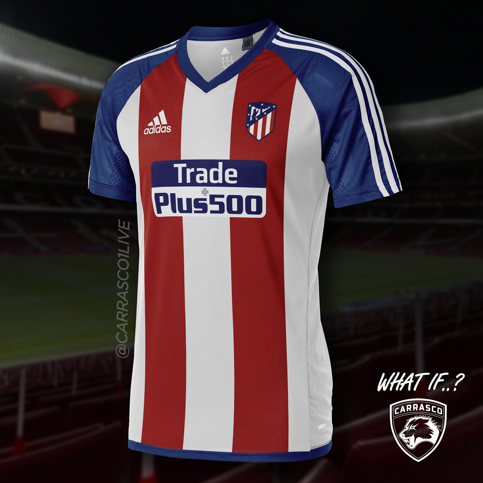 What If? Adidas FC Barcelona, Atlético Madrid & Malaga Concept Kits by Carrasco - Footy