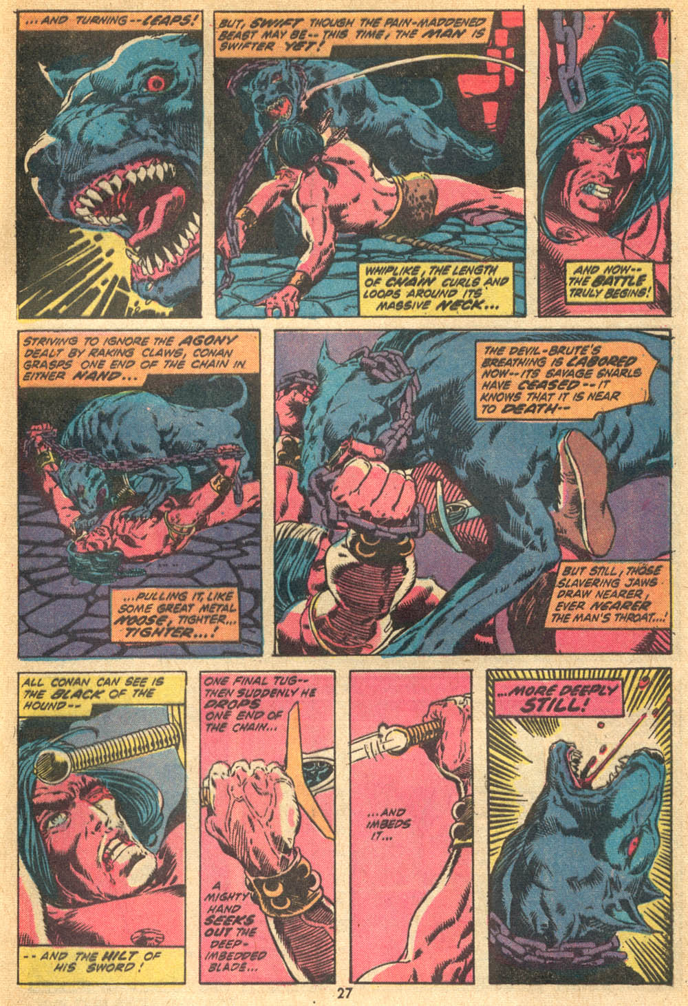 Conan the Barbarian (1970) Issue #20 #32 - English 18