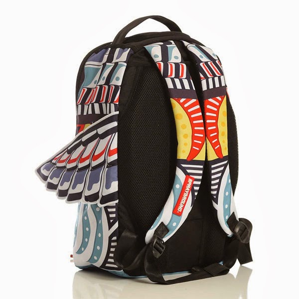 KIX & LIDZ: Sprayground The Apache Wings Backpack - Multi Colors