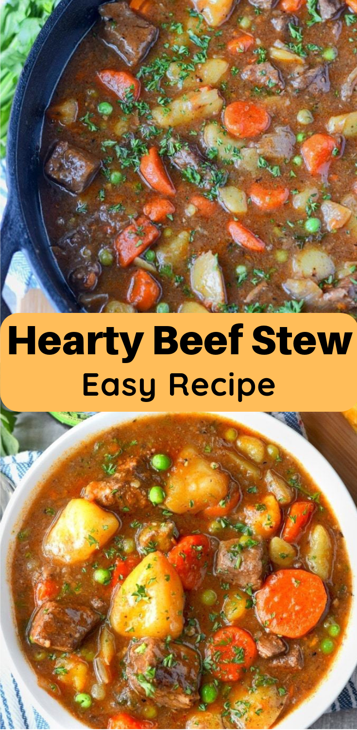 Hearty Beef Stew Easy Recipe - Trending Recipes