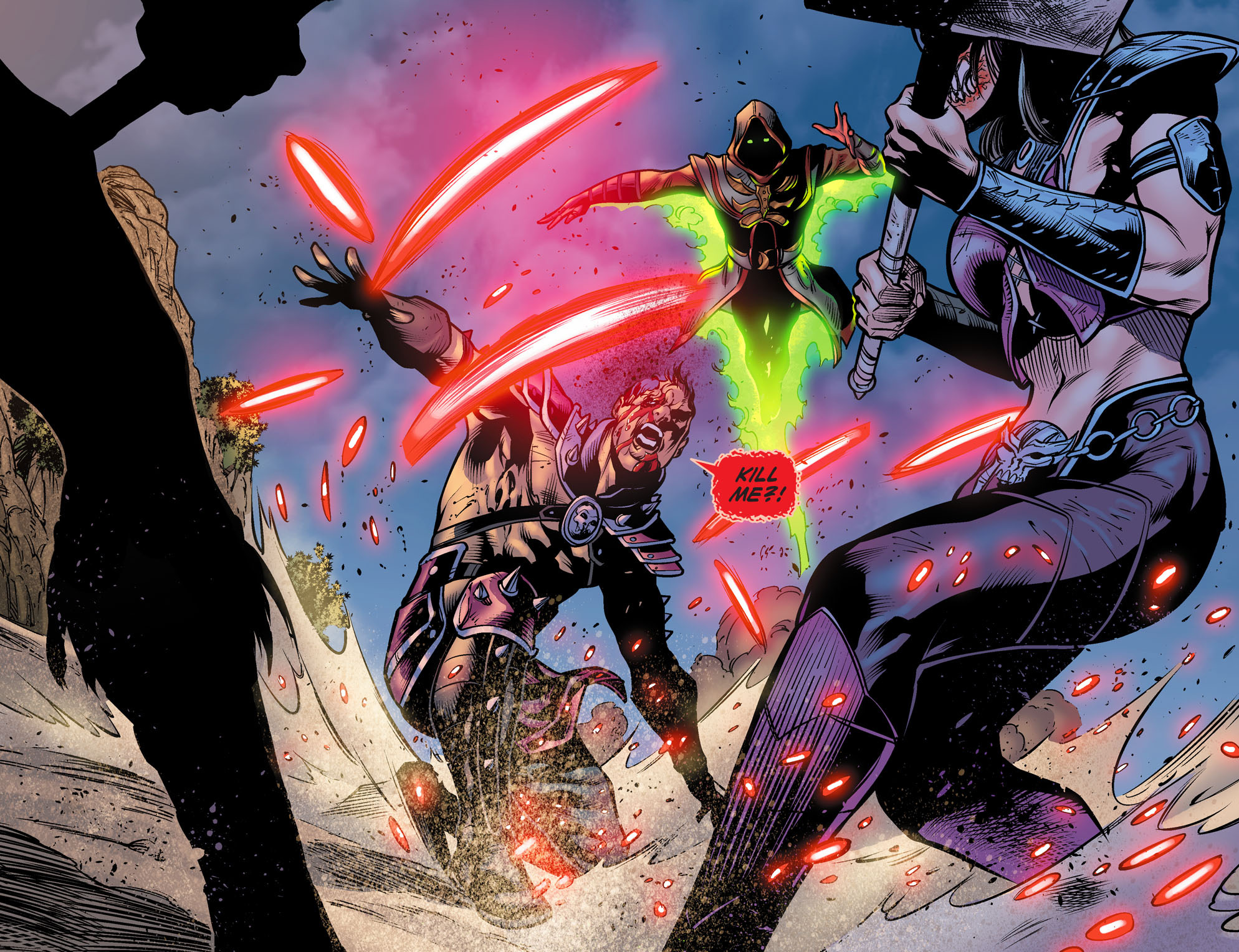 Read online Mortal Kombat X [I] comic -  Issue #27 - 10