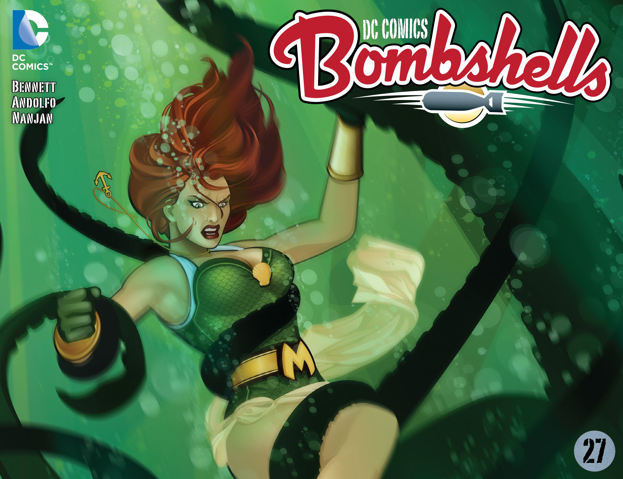 Read online DC Comics: Bombshells comic -  Issue #27 - 1