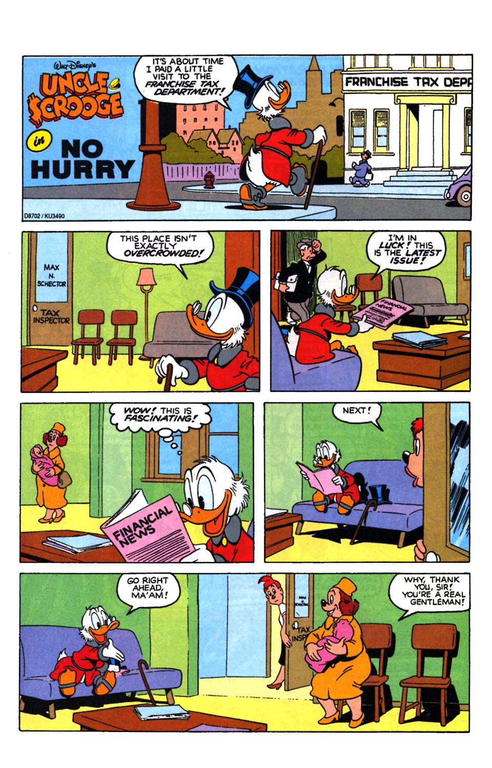 Read online Uncle Scrooge (1953) comic -  Issue #249 - 26