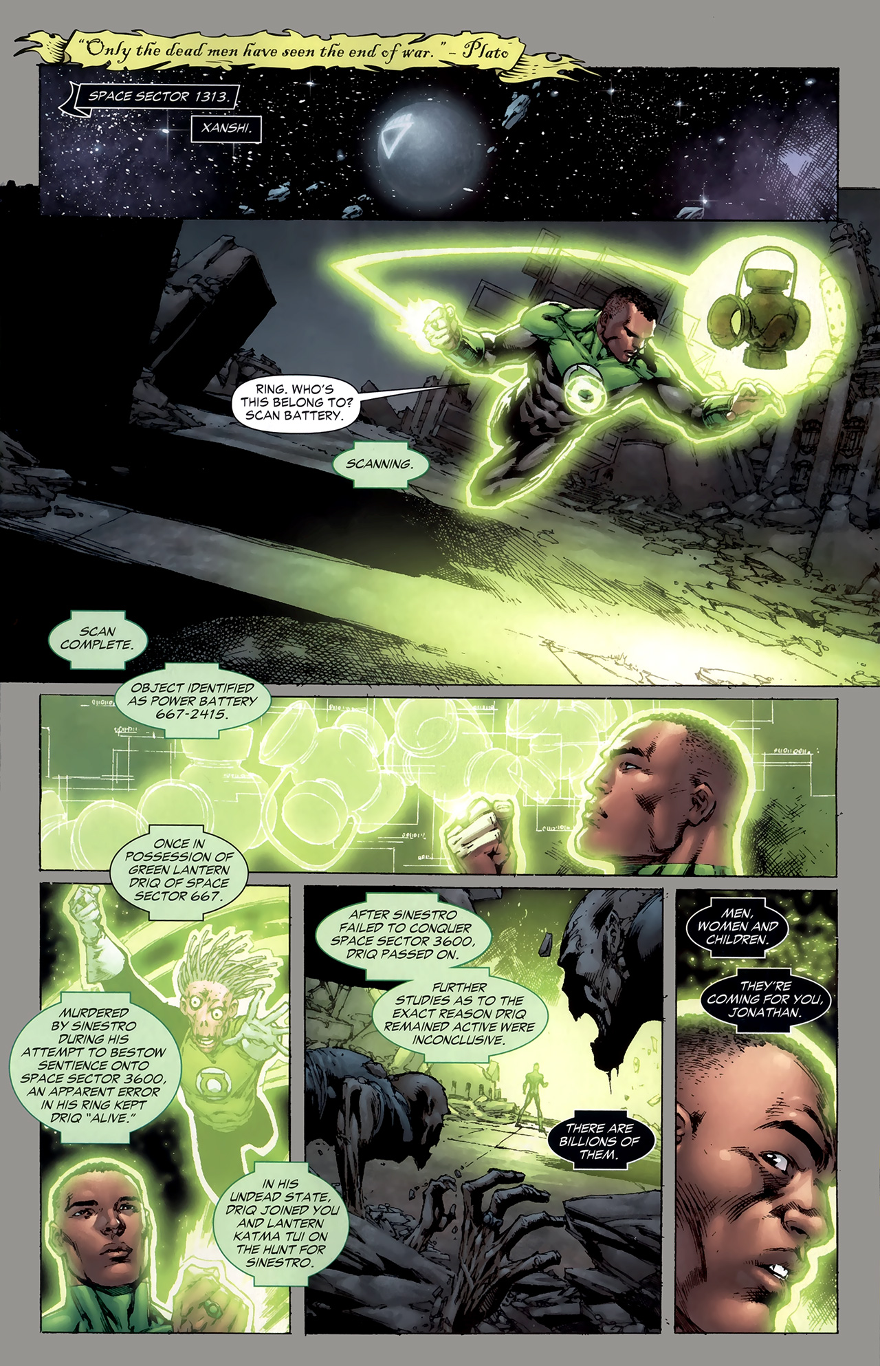 Read online Green Lantern (2005) comic -  Issue #49 - 3