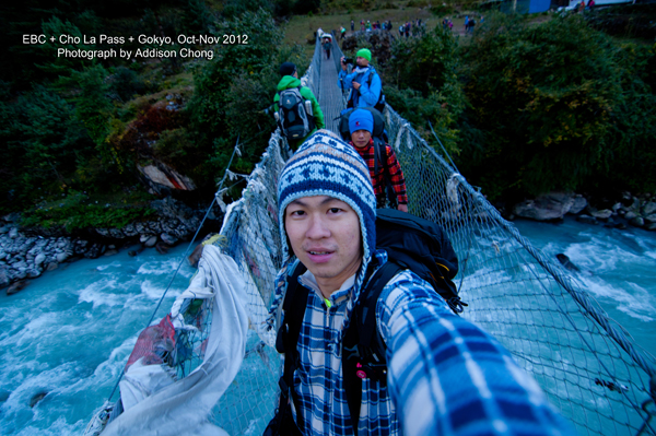 Phakding suspension bridge