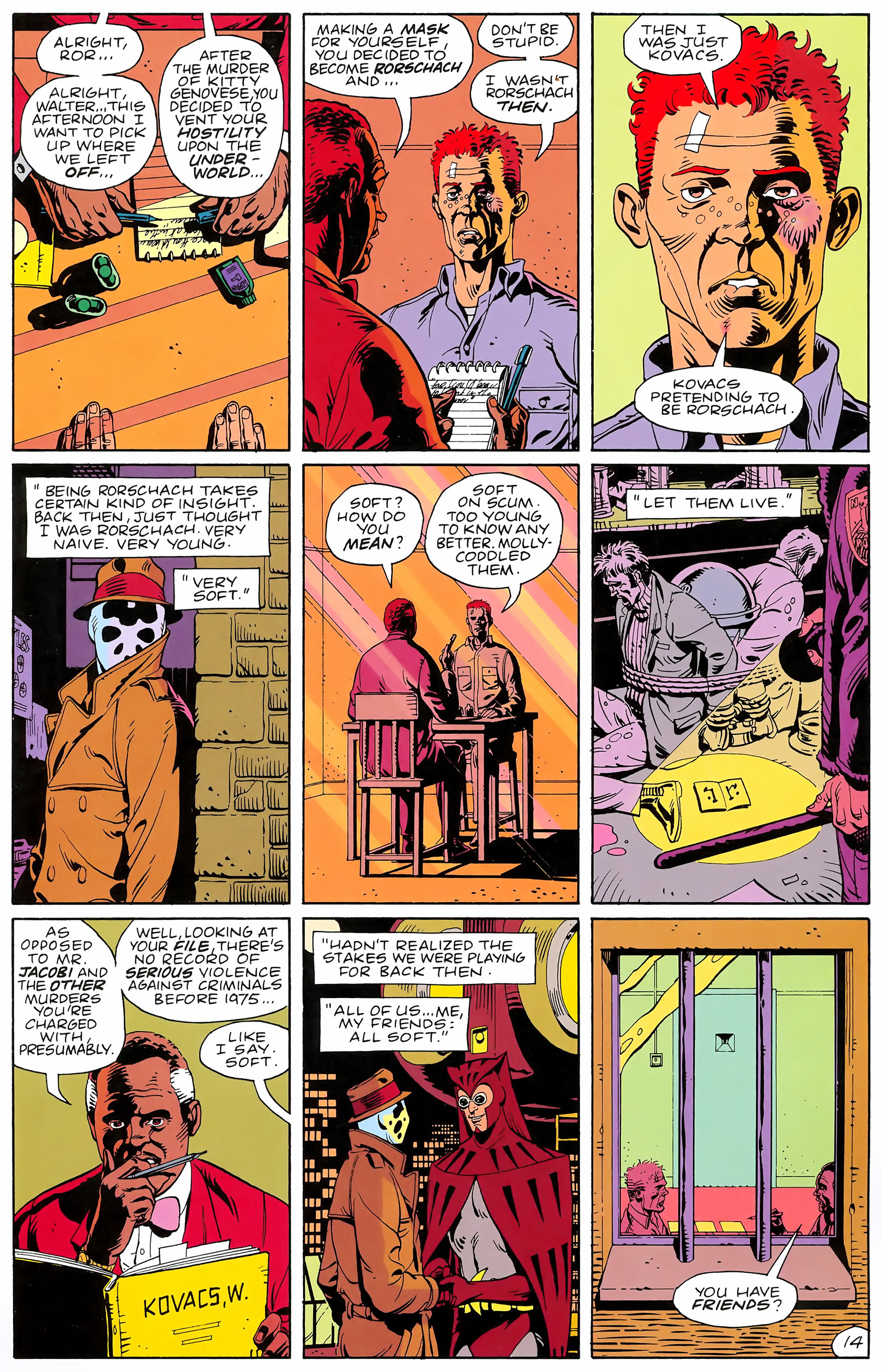 Read online Watchmen comic -  Issue #6 - 16
