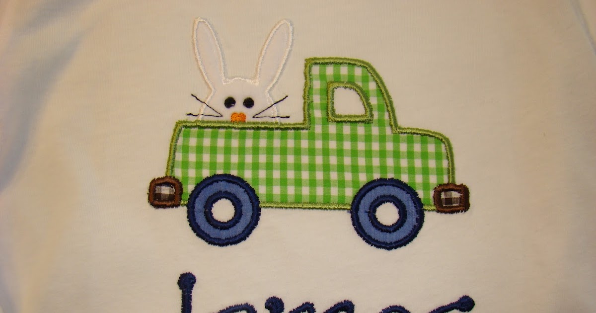 LaBarrie Littles-Embroidery & Applique for Kids (Personalized): Easter ...