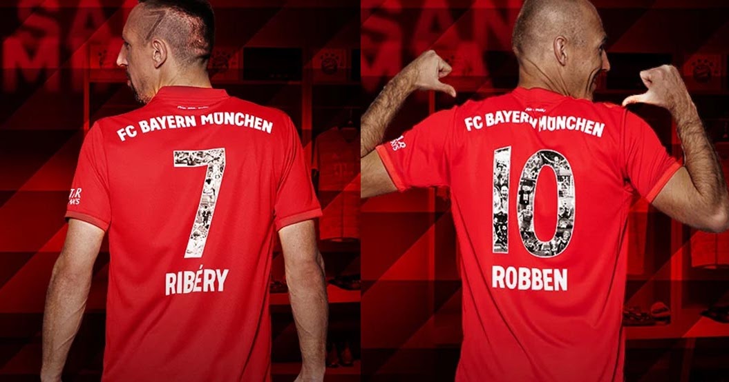 klauw zingen frequentie Special Bayern Munich Rafinha, Ribery & Robben Kit Numbers Released - Footy  Headlines