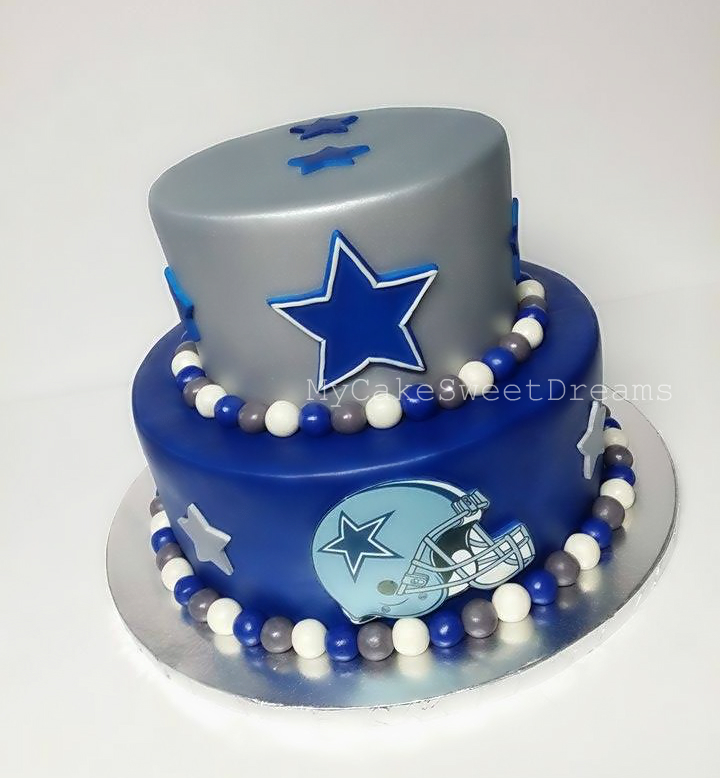 Cakesbyzana Dallas Cowboys Groom Cake